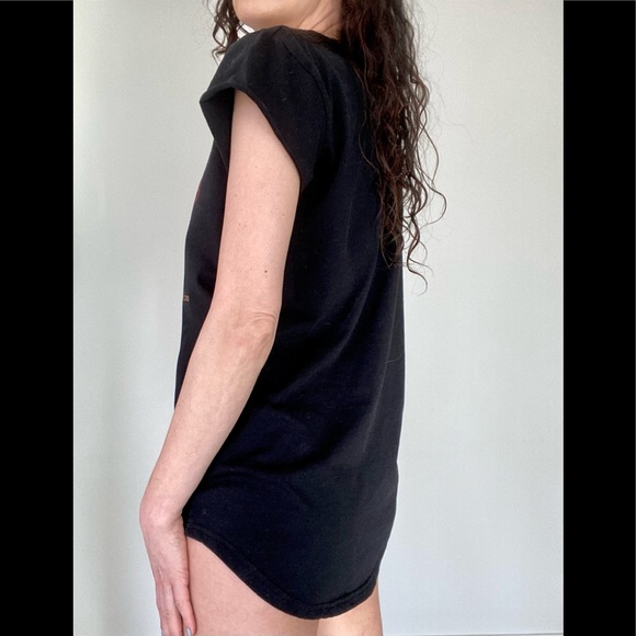 Rocker distressed Journey 08 tour blk cut out Size M T - Picture 6 of 6